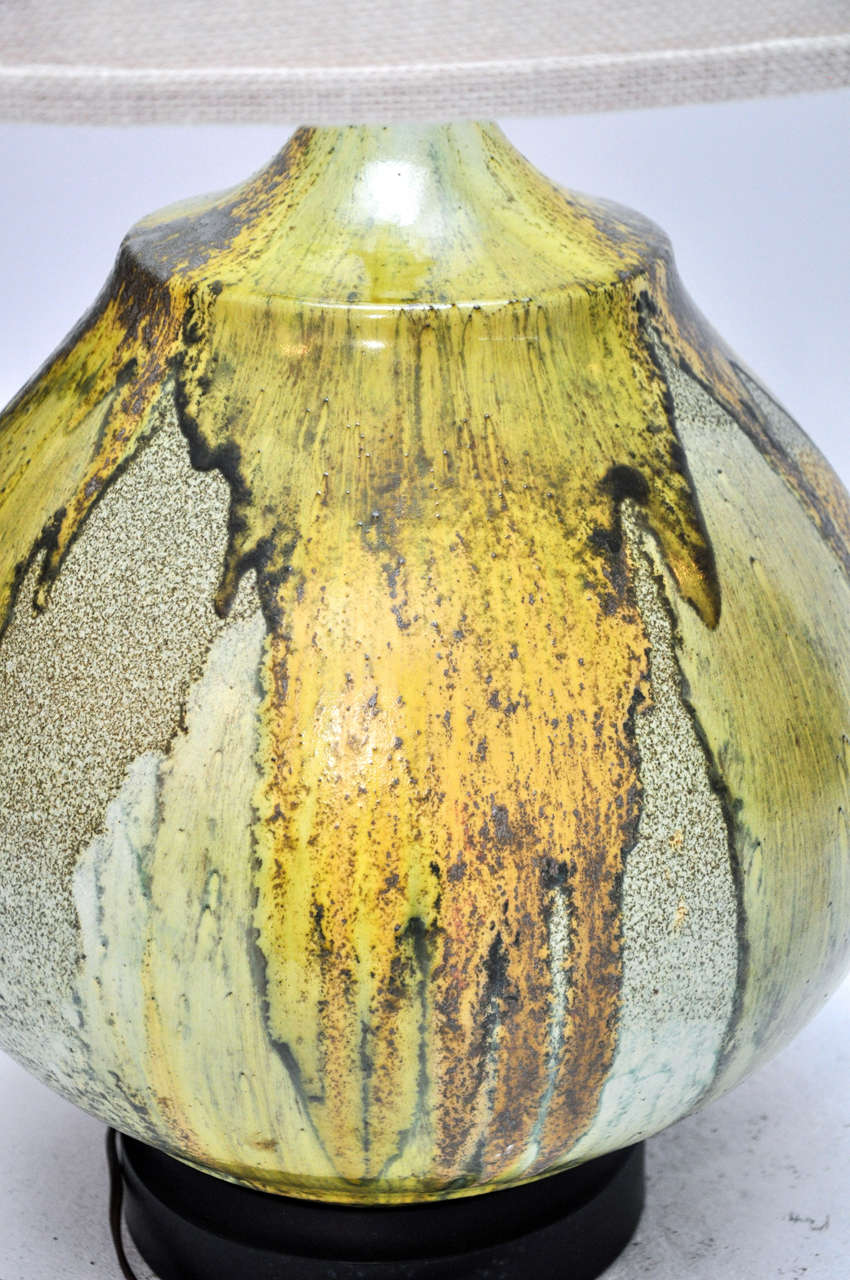 Studio Pottery Lamp 4