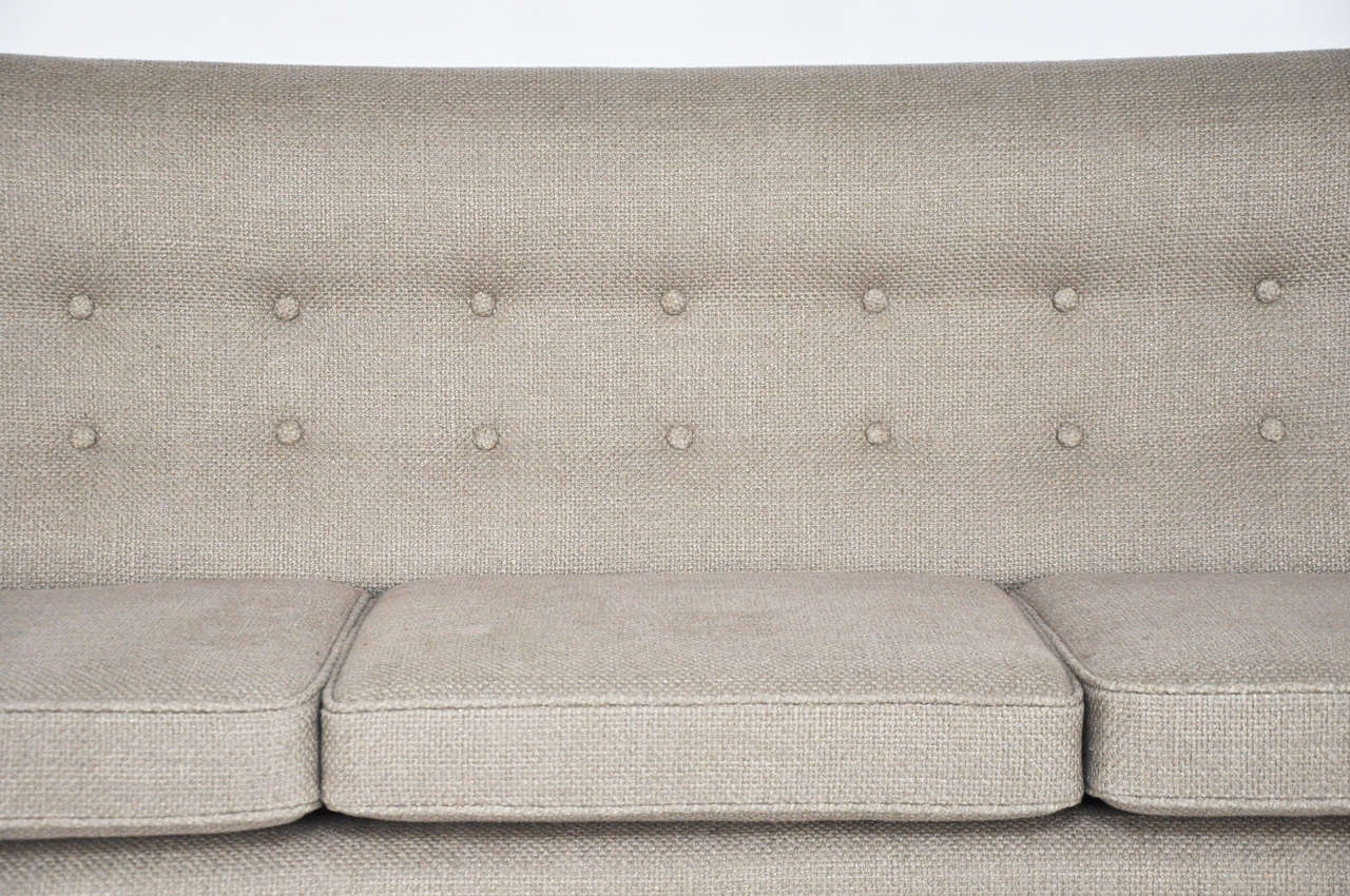 Early and Rare Sofa by Jens Risom, 1950s In Excellent Condition In Chicago, IL