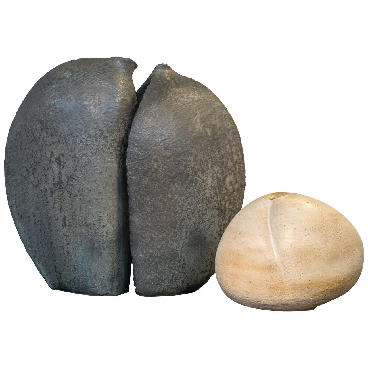 Suzanne RAMIE, MADOURA - Vase sculpté