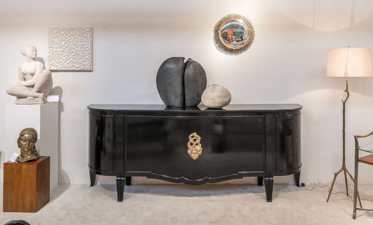 Andre ARBUS & Vadim ANDROSOV - Exceptional Ebonized Wood Sideboard 3
