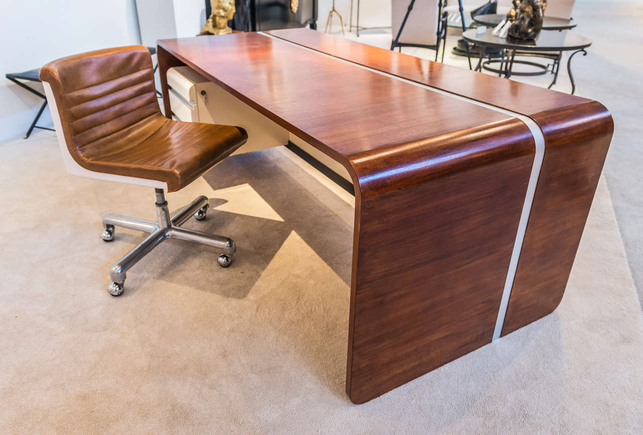 Late 20th Century Michel BOYER - Rare Desk For Sale