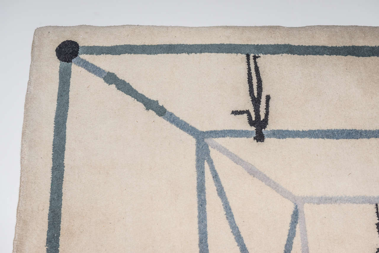 Diego GIACOMETTI - Tapestry or Rug In Good Condition In San Francisco, CA