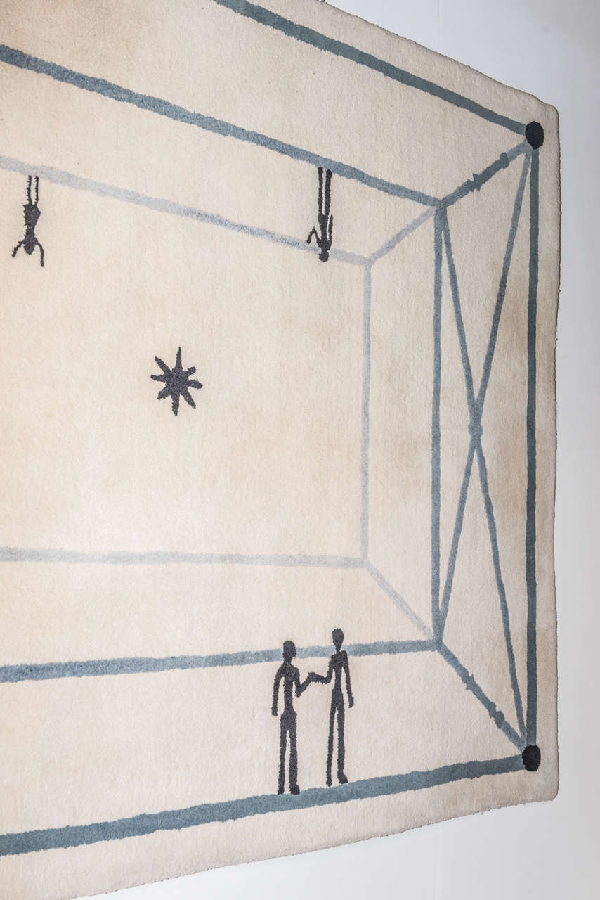 20th Century Diego GIACOMETTI - Tapestry or Rug