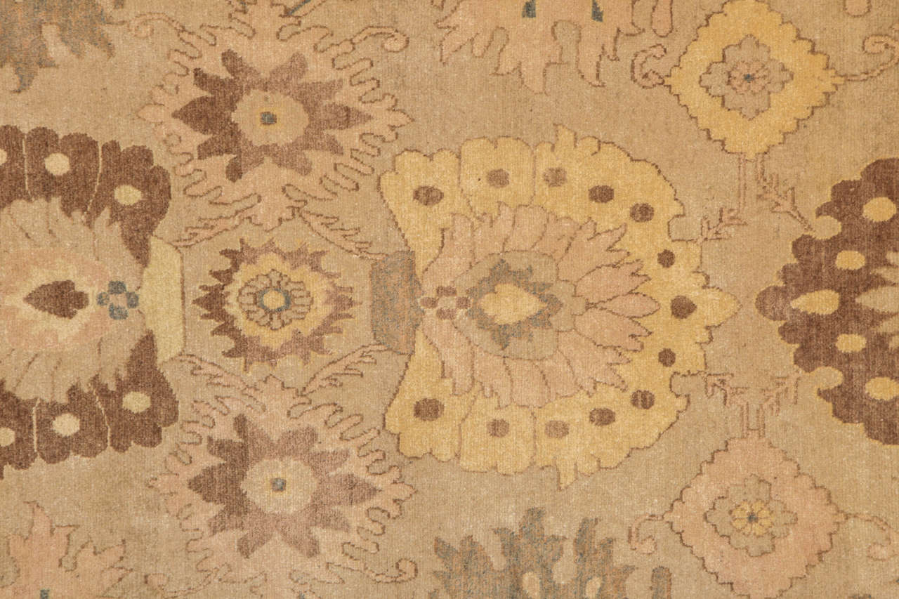 Wool Persian Tabriz Rug, in the style of Haji Jalili, 11' x 15' For Sale