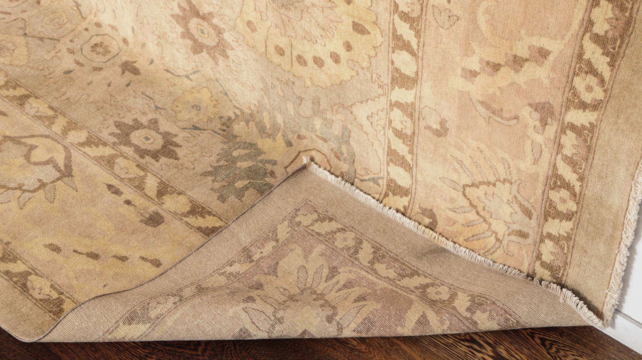 Tappeto persiano Tabriz, nello stile di Haji Jalili, 11' x 15' in vendita 3