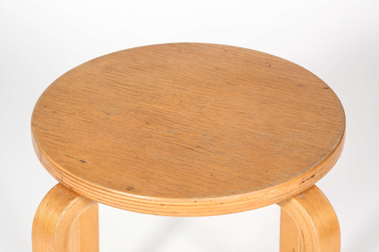 Famous Vintage Alvar Aalto Stool For Sale at 1stDibs famous stools