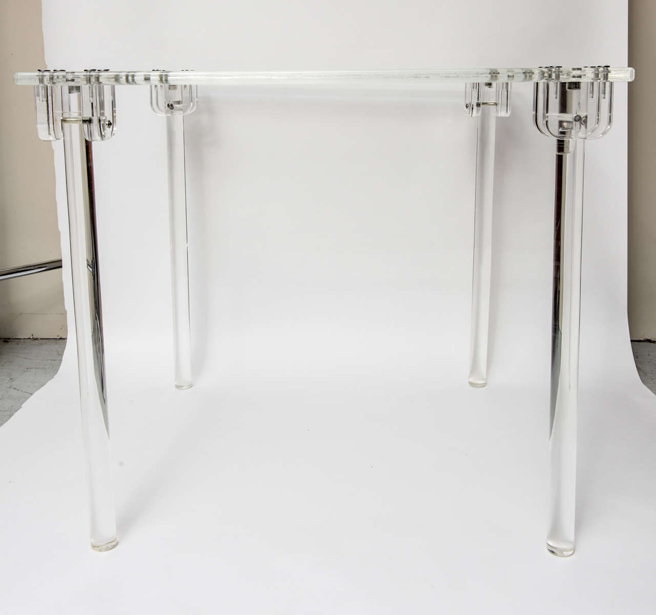 20th Century Lucite Game Table by Charles Hollis Jones