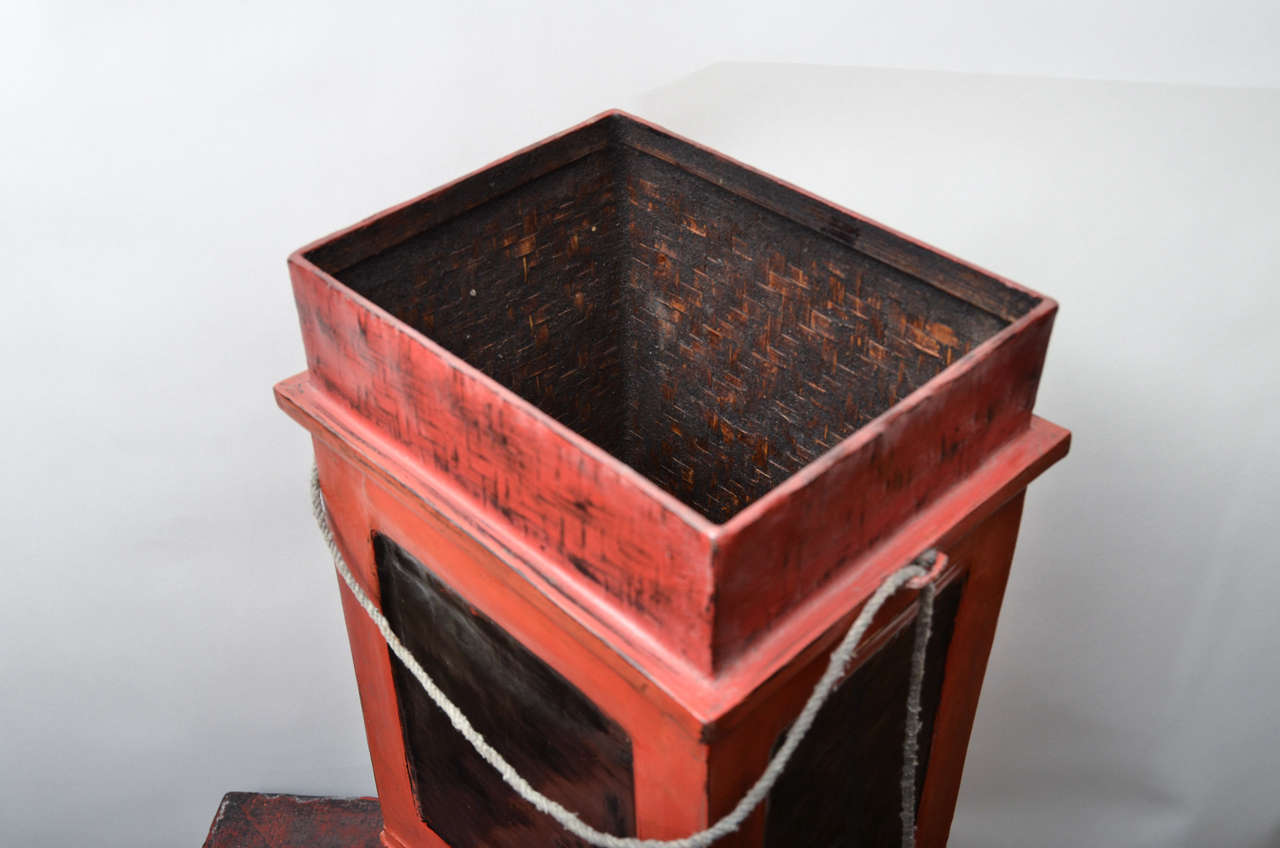 Lacquered Basket 4