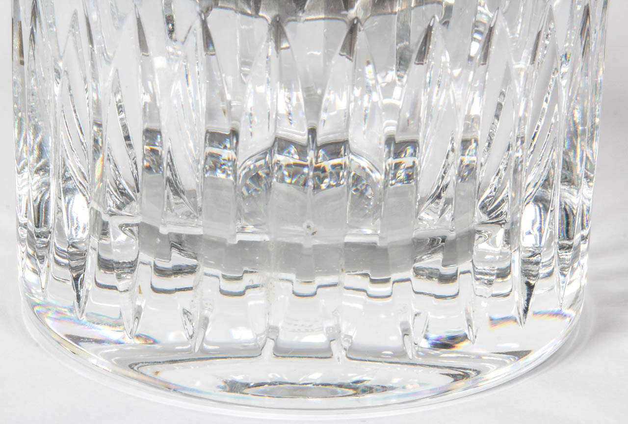 Seau à glace en cristal de plomb taillé Saint Louis France Bon état - En vente à New York, NY