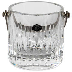Cut Lead Crystal Ice Bucket by Saint Louis France 4
