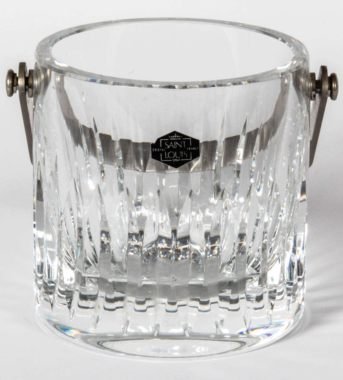 Cut Lead Crystal Ice Bucket by Saint Louis France For Sale at 1stDibs
