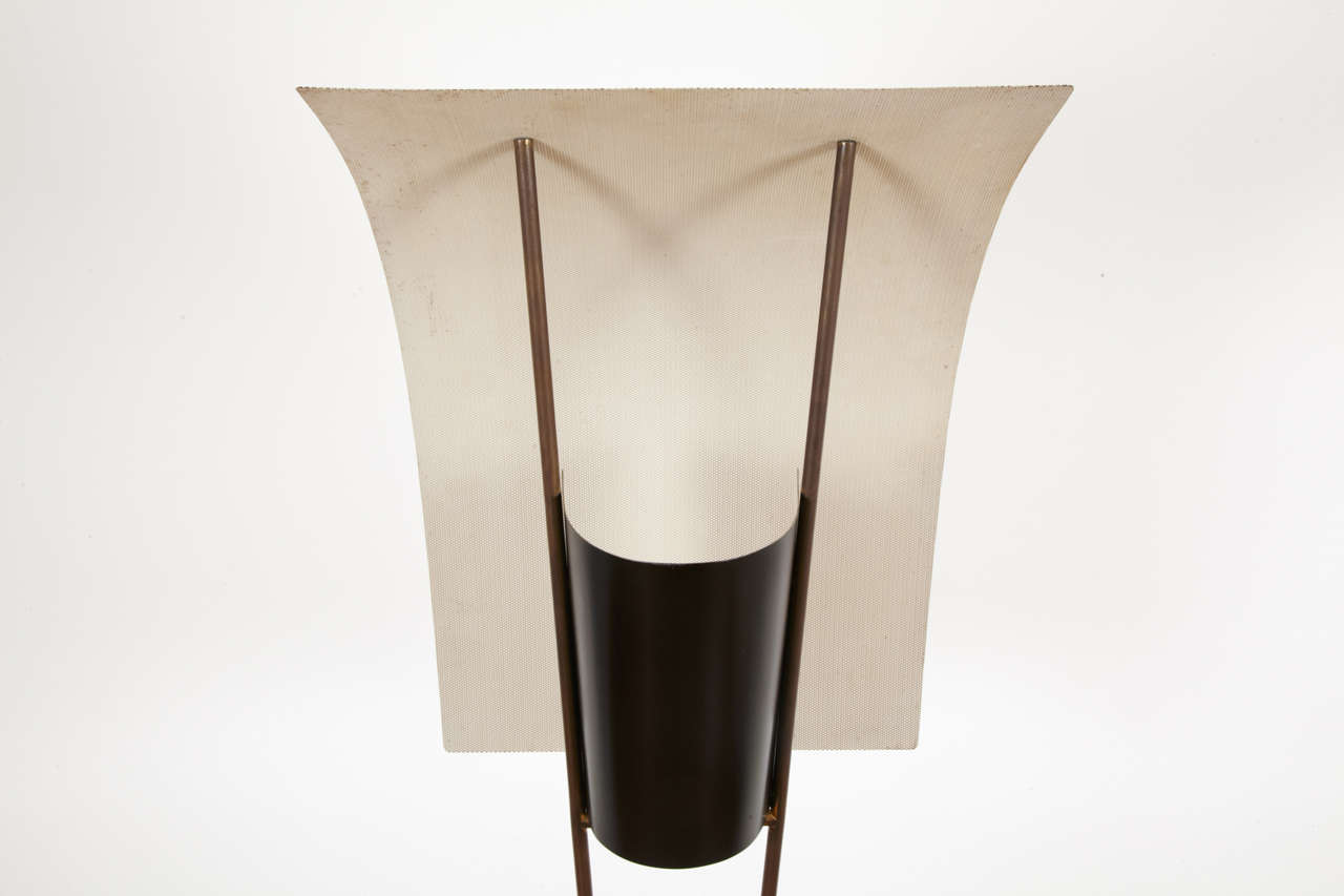 French Floor lamp model G30 by Pierre Guariche - Pierre Disderot Edition - 1952 For Sale