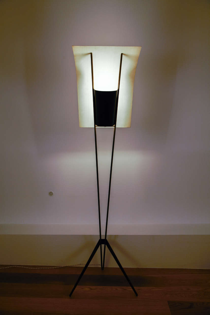 Floor lamp model G30 by Pierre Guariche - Pierre Disderot Edition - 1952 For Sale 3