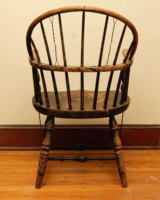 19th Century Sackback Windsor Chair 1