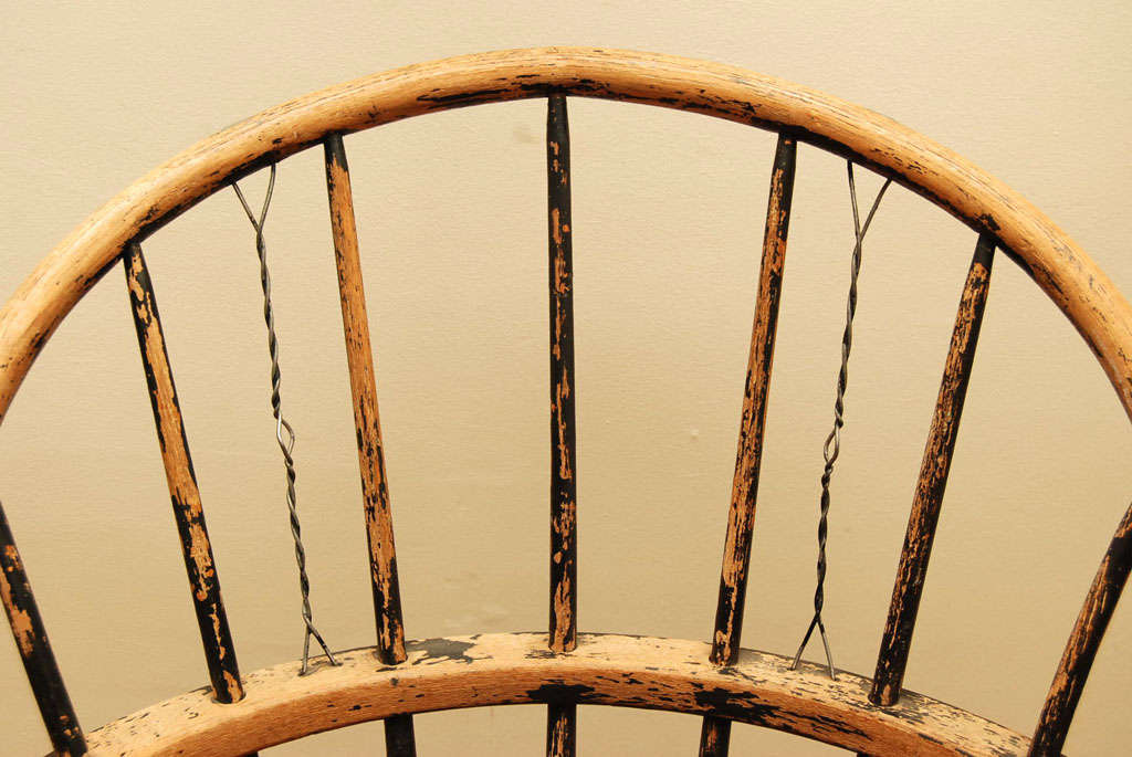 19th Century Sackback Windsor Chair 2
