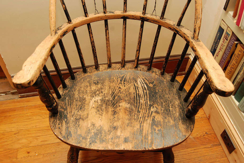 19th Century Sackback Windsor Chair 4