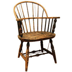 19th Century Sackback Windsor Chair