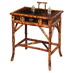 19th Century English bamboo Desk