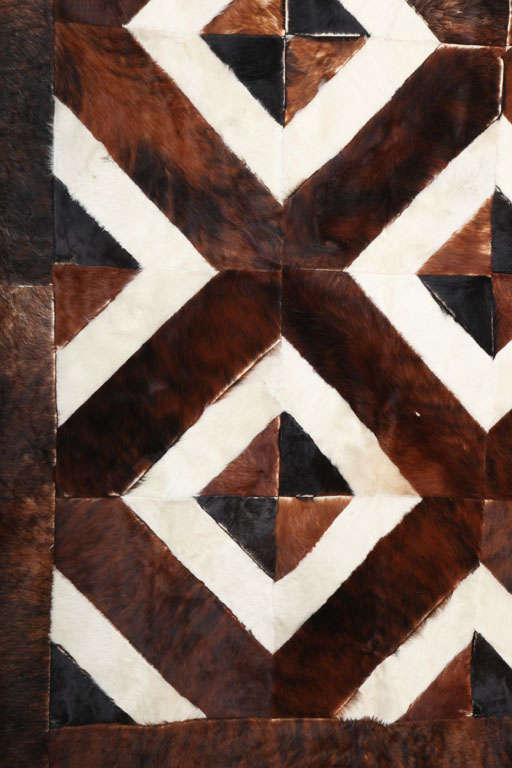 Cowhide Hide Patch Rug/Wall Hanging