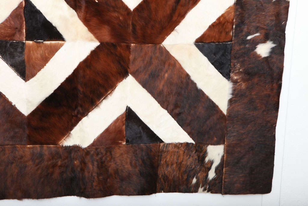 Hide Patch Rug/Wall Hanging 1