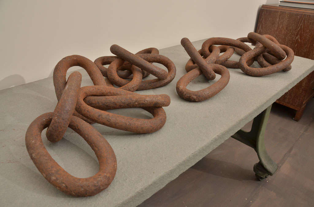 HandWrought Anchor Chain For Sale at 1stdibs