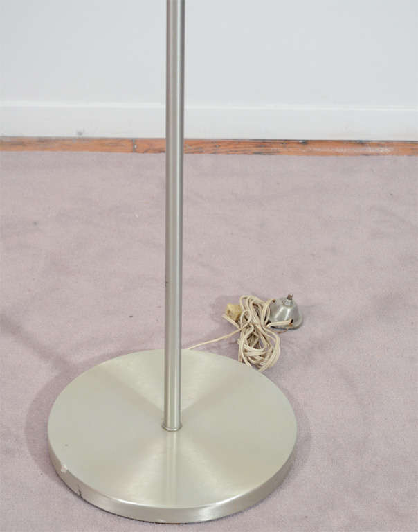 Mid Century Tri-Color Floor Lamp Attributed to Arte Luce 1