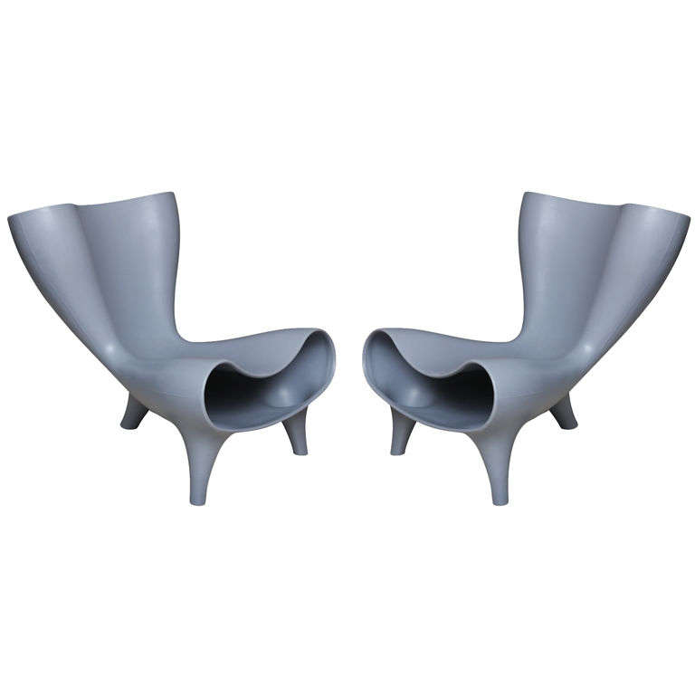Pair of Orgone Chairs by Marc Newson
