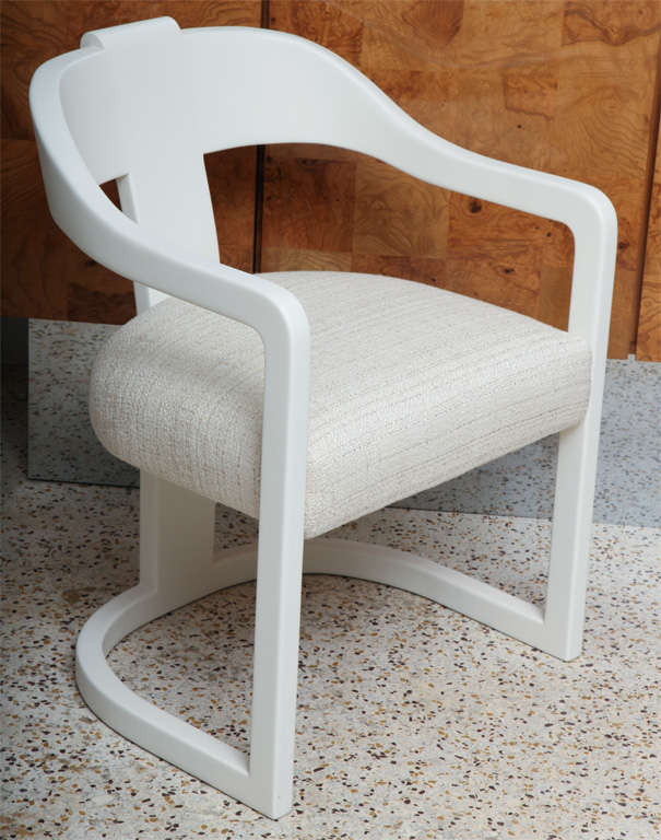 Pair of Onassis Chairs by Karl Springer 5