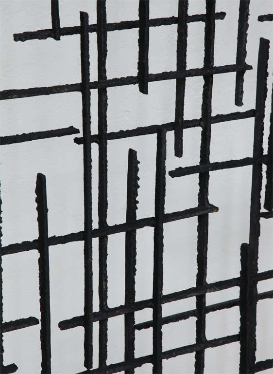 wrought iron divider