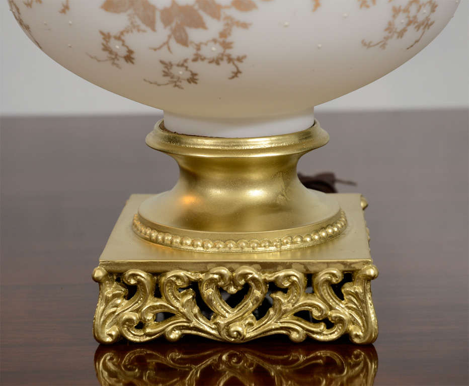 Pair of Italian Glass Table Lamps