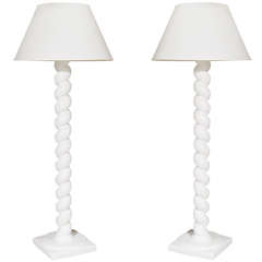 Vintage Pair of Standing Lamps