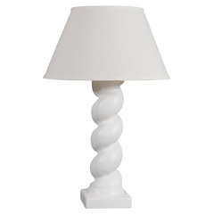 Pair of Plaster Table Lamps