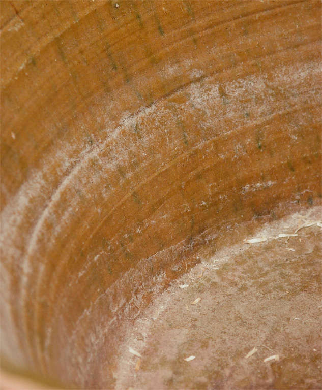 20th Century Two Large, Glazed Spanish  Bowls