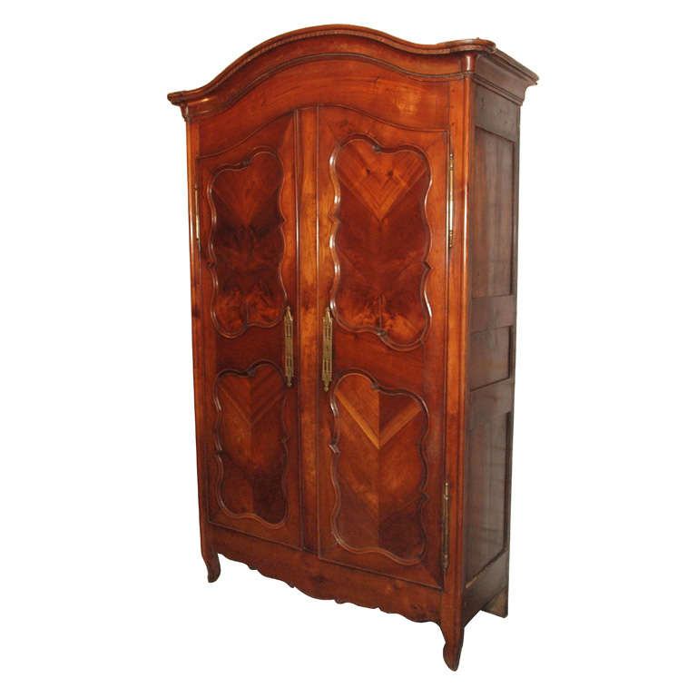 Impressive 19th Century French Armoire From Brittany For Sale