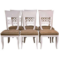 Set of Six Mid-Century Dining Chairs