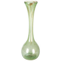Antique Huge Clutha Glass Vase Designed By Christopher Dresser for James Coupar & Sons