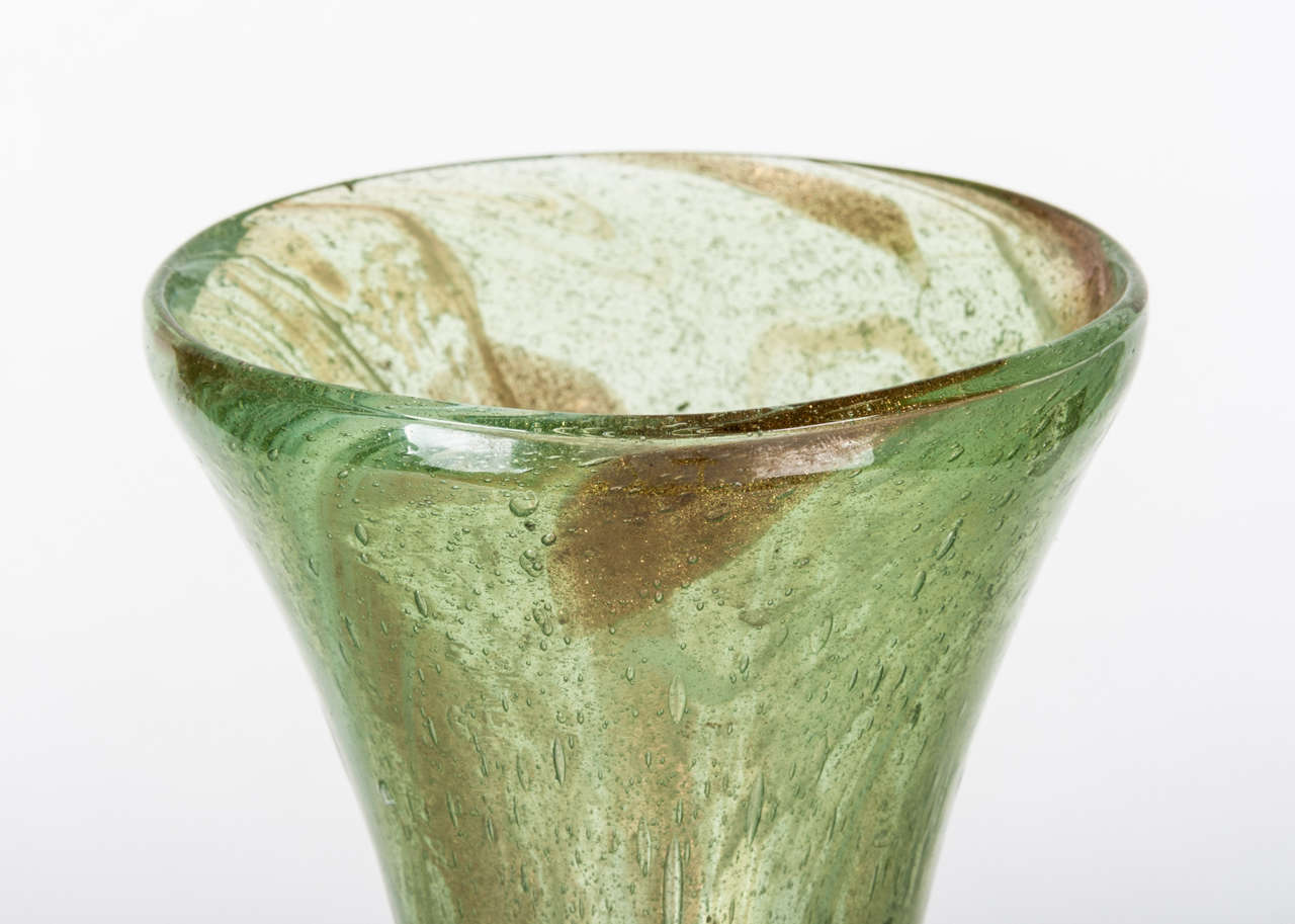 Arts and Crafts Huge Clutha Glass Vase Designed By Christopher Dresser for James Coupar & Sons For Sale