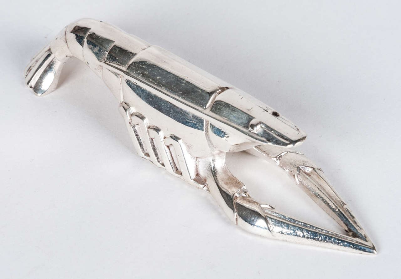 Boxed Set of 12 Art Deco Silver Plated Animal Knife Rests ca. 1930 For Sale 2
