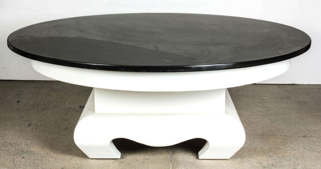 Slate Topped Cocktail Table