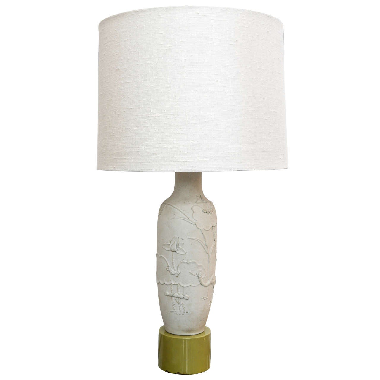 William Haines Bisque Table Lamp from the Prinzmetal Estate