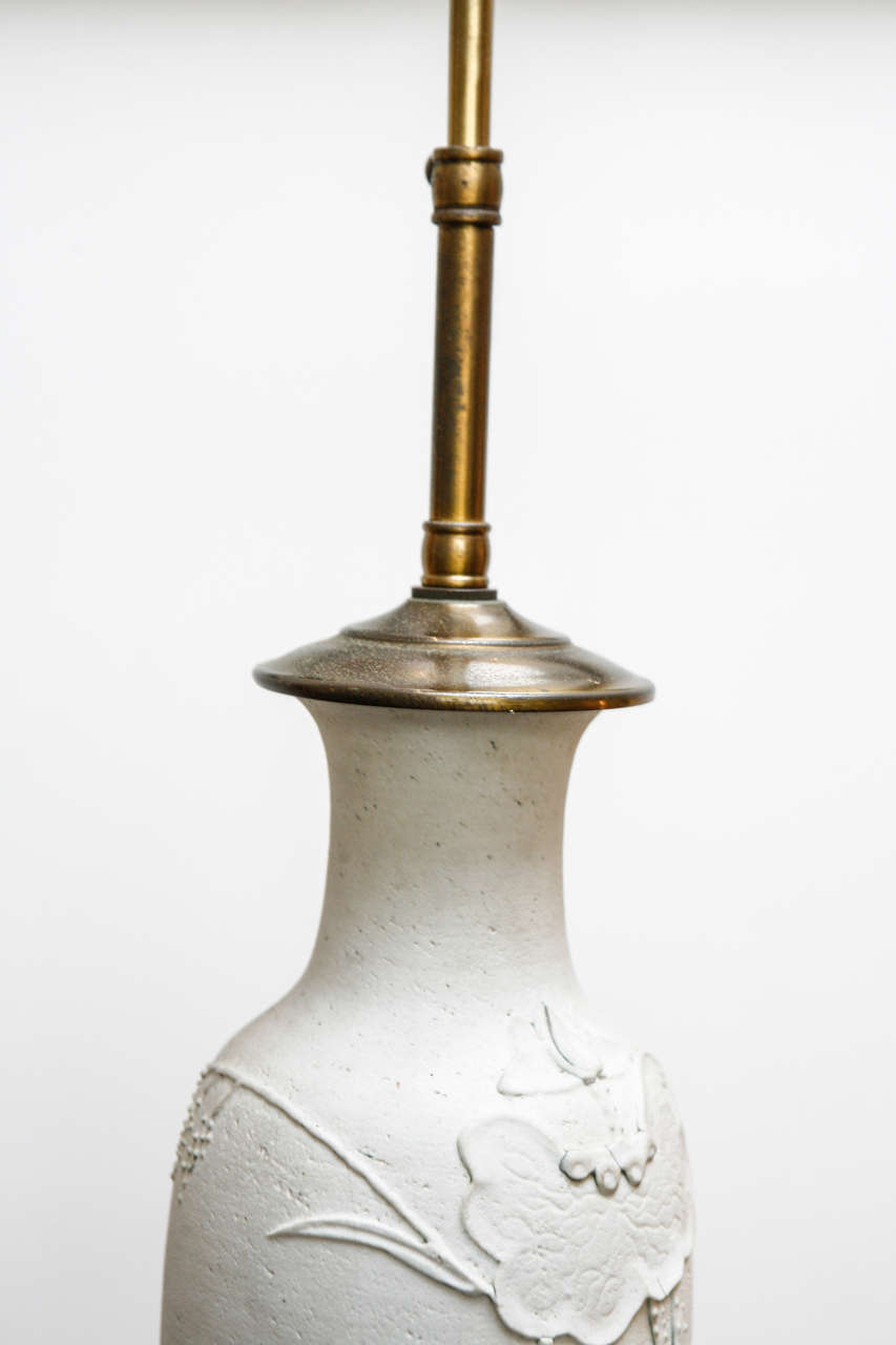 William Haines Bisque Table Lamp from the Prinzmetal Estate In Good Condition In Los Angeles, CA