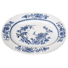 A Chinese Export Blue
White Platter ca. 1800 A Chinese Export Blue
White Platter ca. 1800