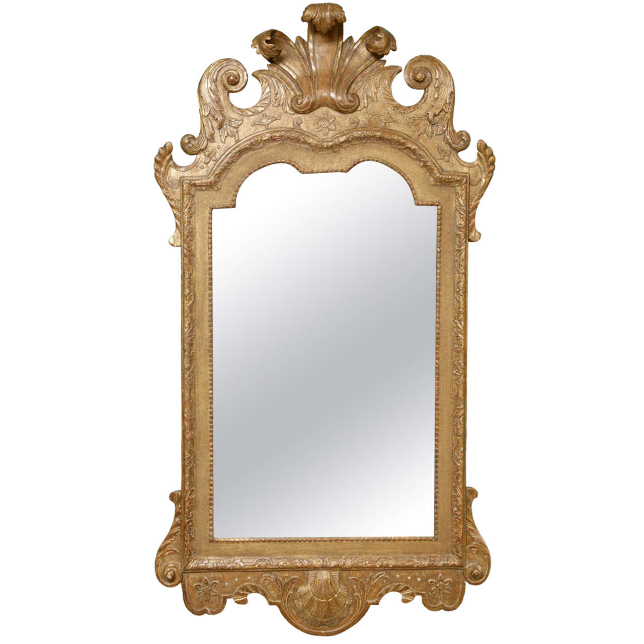George I Giltwood Mirror At 1stdibs George I Giltwood Mirror For