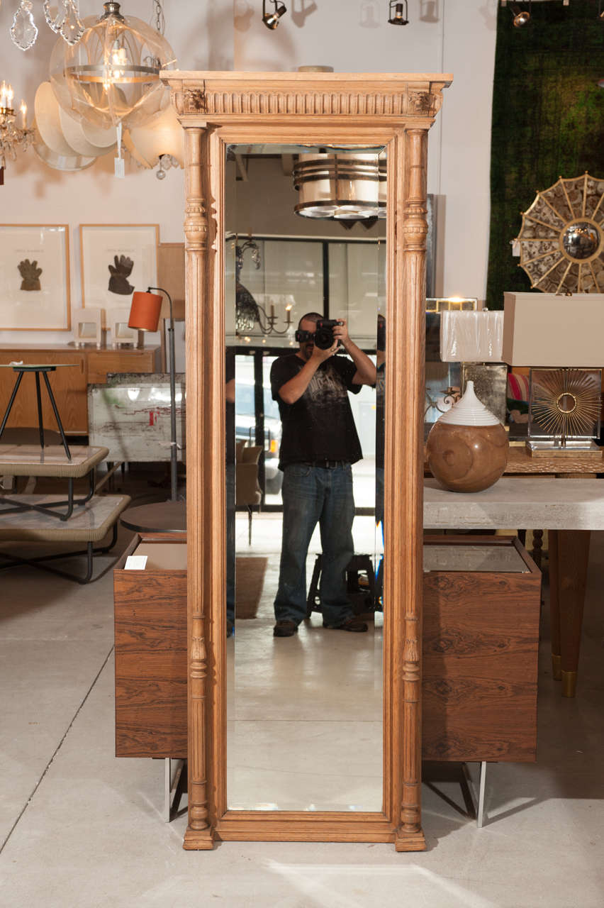 Renaissance Revival 19th century Flemish hall mirror For Sale