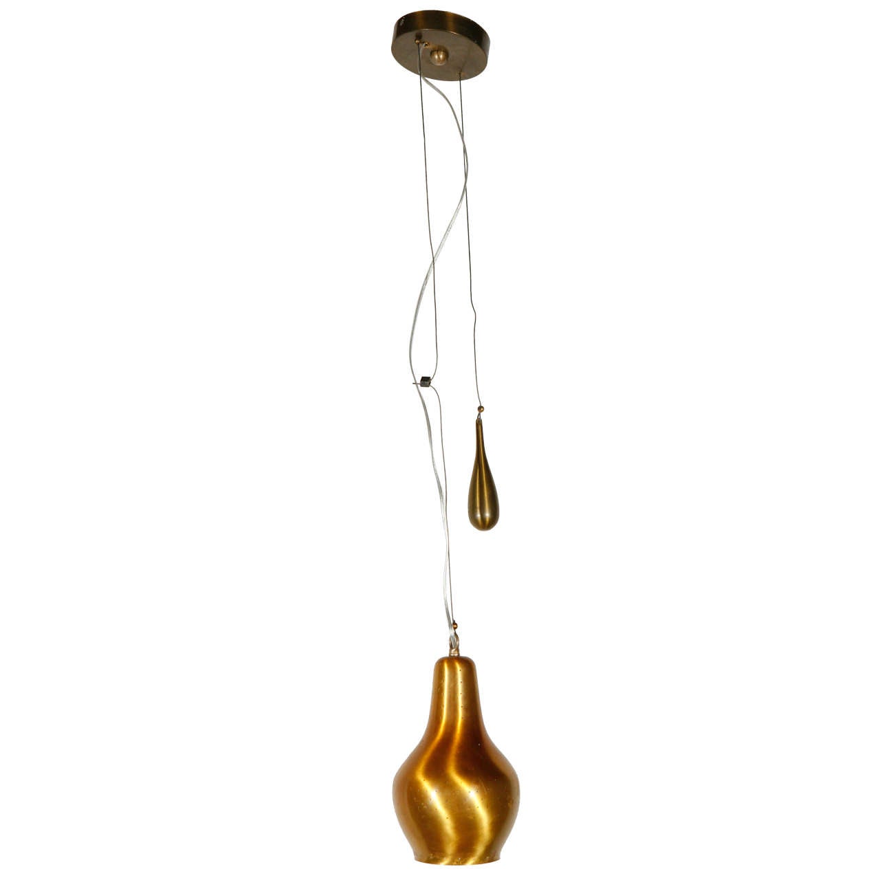 Brass Paavo Tynell Pendant