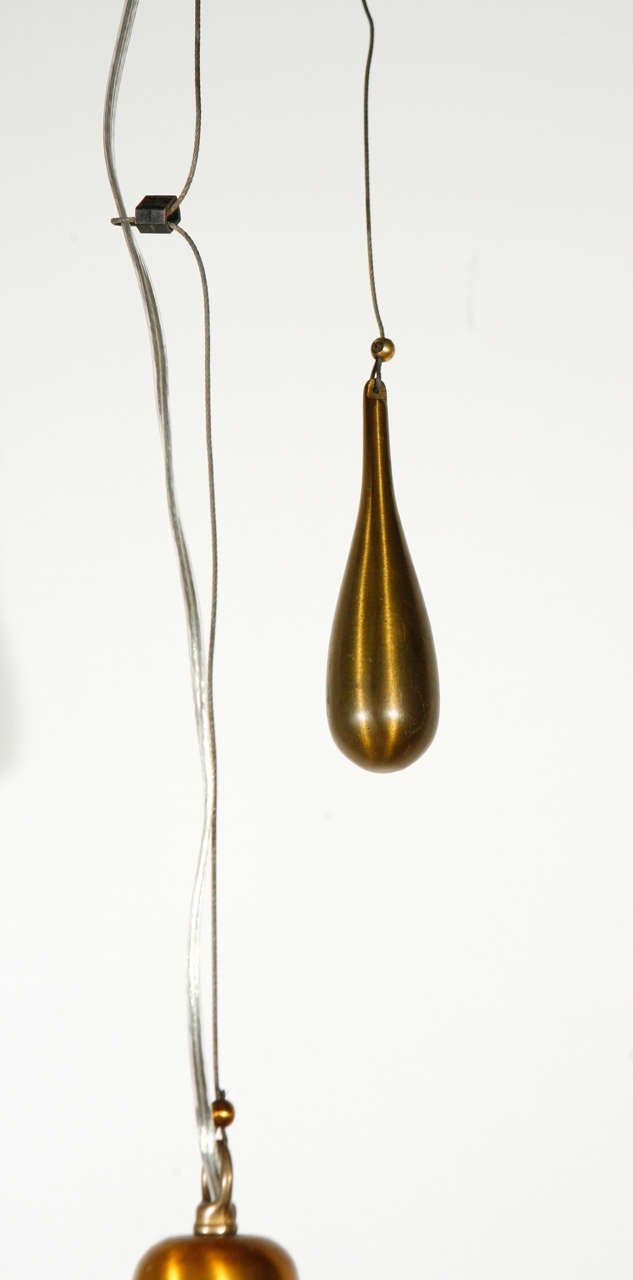 Brass Paavo Tynell Pendant For Sale 1