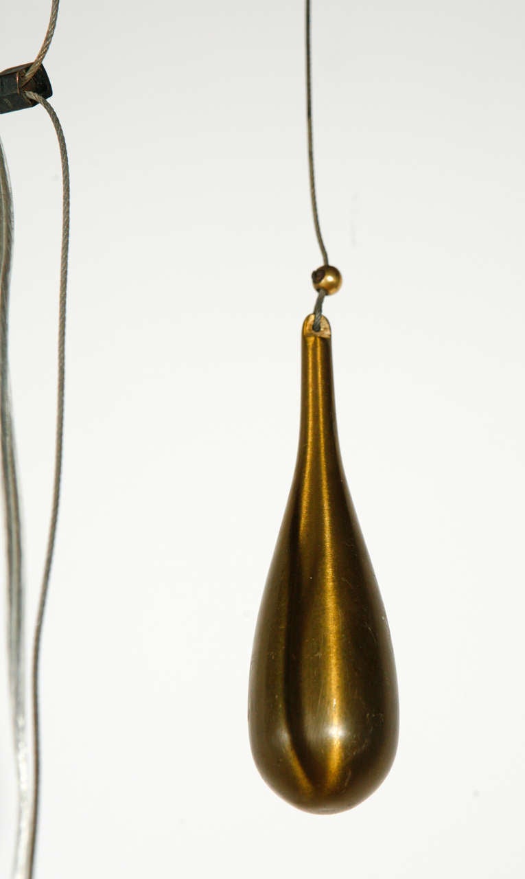 Brass Paavo Tynell Pendant For Sale 3