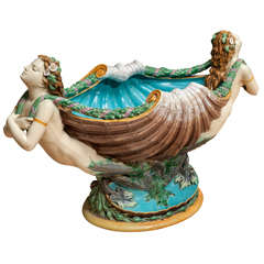 Antique Minton Majolica Fountain