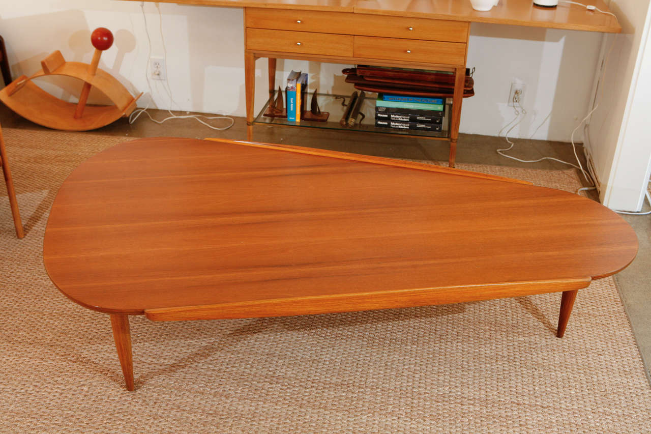 Lane Atomic Boomerang Coffee Table at 1stdibs