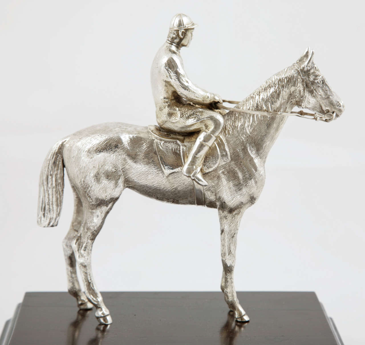 sterling-silver-horse-and-jockey-at-1stdibs
